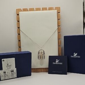 Swarovski Nostalgia Bird Pendant Necklace NWB